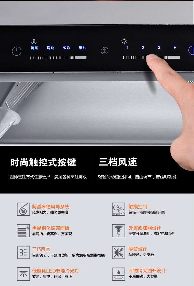 智能吸油煙機(jī)控制方式 智能吸油煙機(jī)控制方式